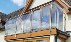 stainless steel balcony and fabrication