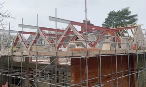 structural steel building for roof