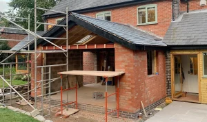 structural steel building house extention