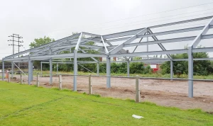 structural steel frame supply